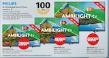 4K LED Ambilight Smart-TV Serie von PHILIPS im aktuellen V-Markt Prospekt für 399,00 €