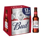 Bière blonde - BUD en promo chez Carrefour Massy à 12,13 €