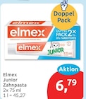 Junior Zahnpasta von Elmex für 6,79 € bei budni im Angebot Junior Zahnpasta von Elmex im aktuellen budni Prospekt