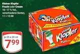 Fun Mix Frucht oder Cream Angebote von Kleiner Klopfer bei GLOBUS Bochum für 7,99 €