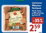 Plätzchen-Sortiment im Angebot bei ALDI SÜD in Erlangen Plätzchen-Sortiment Angebote von Wintertraum bei ALDI SÜD Erlangen für 2,59 €