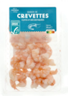 Queues de crevettes ASC en promo chez Lidl Calais à 4,15 €