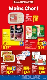 Promos Lait dans le catalogue "SUPPORTEZ LES BLEUS !" de Lidl Lait en promo dans le catalogue Lidl à la page 11