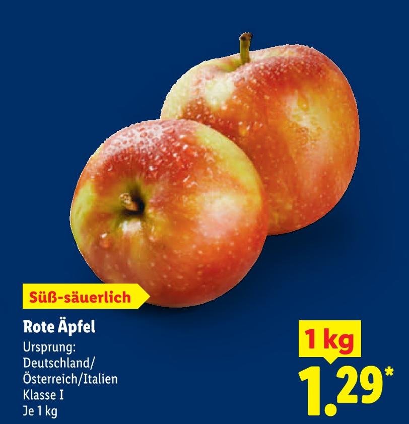 Rote Äpfel