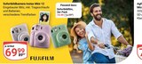 Sofortbildkamera Instax Mini 12 im Angebot bei GLOBUS in Hofheim Sofortbildkamera Instax Mini 12 Angebote von Fujifilm bei GLOBUS Hofheim für 14,99 €
