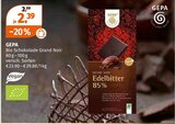 Bio Schokolade Grand Noir Angebote von GEPA bei Müller Celle für 2,39 €