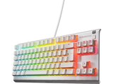 Gaming Tastatur im MediaMarkt Saturn Prospekt APEX 3 TKL, Gaming Tastatur, Rubberdome, Kabelgebunden, Weiß von STEELSERIES im aktuellen MediaMarkt Saturn Prospekt für 46,99 €