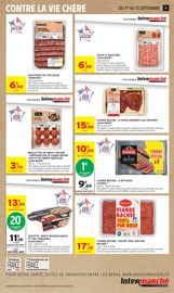 Promos Saucisse dans le catalogue "Intermarché" de Intermarché Super Saucisse en promo dans le catalogue Intermarché Super à la page 9