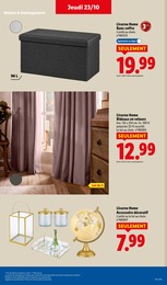 Prix et réduction Décoration Intérieure dans le prospectus Lidl en cours Offre Décoration Intérieure dans le catalogue Lidl du moment à la page 43