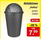 Abfalleimer Rolltop Angebote bei Zimmermann Wolfsburg für 7,99 €
