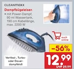 Aktuelles Dampfbügeleisen Angebot bei Netto Marken-Discount in Heilbronn ab 12,99 €