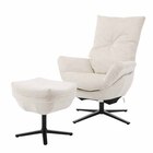 Sessel mit Hocker Angebote bei Opti-Wohnwelt Saarlouis für 444,00 €