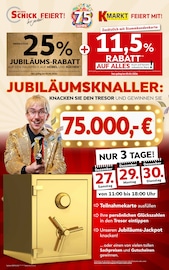 Aktueller Wohn Schick Rottweil Prospekt "JUBILÄUMSKNALLER" mit 14 Seiten