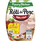 Rôti de Porc Cuit 100% Filet - FLEURY MICHON en promo chez Carrefour Market Rôti de Porc Cuit 100% Filet - FLEURY MICHON dans le catalogue Carrefour Market