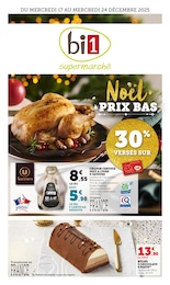 Prospectus Bi1, "Noël À PRIX BAS" à Beaulon et alentours, 28 pages, 17/12/2025 - 24/12/2025 Catalogue Bi1 "Noël À PRIX BAS" à Beaulon et alentours, 28 pages, 17/12/2025 - 24/12/2025