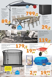 Sonnenschirm im Globus-Baumarkt Prospekt in Ingolstadt Aktueller Globus-Baumarkt Prospekt mit Sonnenschirm, "Immer eine Idee besser", Seite 4