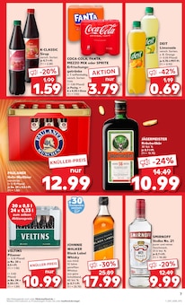 Coca Cola im Kaufland Prospekt "UNSERE MEGA ANGEBOTE" mit 50 Seiten (Seevetal)