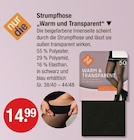 Warm und Transparent von nur die im aktuellen V-Markt Prospekt für 14,99 €