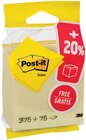 Cube Eco Jaune Pastel 76 x 76mm - POST-IT dans le catalogue Intermarché Hyper