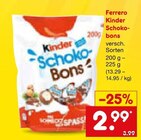 Kinder Schoko-Bons von Ferrero im aktuellen Netto Marken-Discount Prospekt für 2,99 €