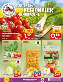 Tomaten im aktuellen Netto Marken-Discount Prospekt (Freiburg (Breisgau)) Tomaten im Netto Marken-Discount Prospekt "Aktuelle Angebote" mit 73 Seiten (Freiburg (Breisgau))