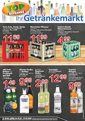 TOP Getränke Discounter Prospekt der aktuellen Woche mit 4 Seiten, gültig von 16.03.2026 bis 21.03.2026, in Steinhagen und Umgebung Aktueller TOP Getränke Discounter Prospekt in Steinhagen und Umgebung, "Aktuelle Angebote" mit 4 Seiten, 16.03.2026 - 21.03.2026