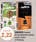 Kapseln von Lavazza im aktuellen aktiv & irma Prospekt