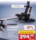 Rudergerät Pro Force Angebote von HAMMER bei Netto Marken-Discount Delmenhorst für 294,99 €