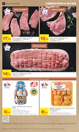 Promos Viande dans le catalogue "25% DE REMISE IMMÉDIATE OU D'AVANTAGE CARTE" de Intermarché Super Viande en promo dans le catalogue Intermarché Super à la page 8