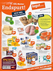 tegut Prospekt der KW 47 "tegut… gute Lebensmittel" Aktueller tegut Prospekt "tegut… gute Lebensmittel" Seite 1 von 23 Seiten