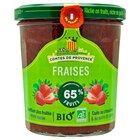 Confiture De Fraises Bio Les Comtes De Provence à 3,29 € dans le catalogue Auchan Hypermarché