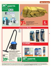 Aspirateur en promo dans le catalogue Auchan Hypermarché à la page 19