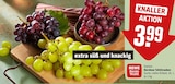 Kernlose Tafeltrauben im Angebot bei REWE in Wolfsburg Kernlose Tafeltrauben Angebote von REWE Beste Wahl bei REWE Wolfsburg für 3,99 €