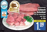 Gulasch von Strohschwein im aktuellen EDEKA Prospekt für 1,09 €