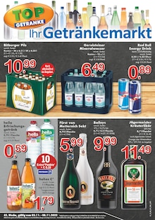 Aktueller TOP GetrÀnke Verl Prospekt TOP GetrÀnke Prospekt Verl "Aktuelle Angebote" mit 4 Seiten