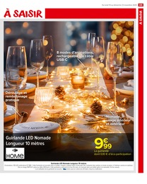 Prix et réduction Guirlande dans le prospectus Carrefour Market en cours Offre Guirlande dans le catalogue Carrefour Market du moment à la page 71