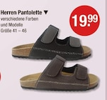 Herren Pantolette im aktuellen V-Markt Prospekt