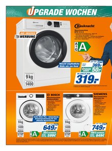 Waschmaschine im expert TeVi Prospekt "Top Angebote" mit 12 Seiten (Passau)