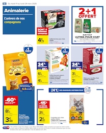 Offre Purina dans le catalogue Carrefour du moment à la page 58