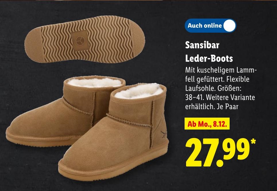 Leder-Boots