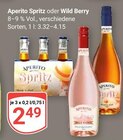 Spritz im Angebot bei GLOBUS in Neubrandenburg Spritz Angebote von Aperito bei GLOBUS Neubrandenburg für 2,49 €