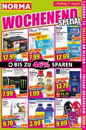 Toilettenpapier im Norma Prospekt Toilettenpapier im Norma Prospekt "Mehr fürs Geld" auf Seite 15