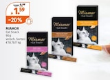 Cat Snack im Angebot bei Müller in Wuppertal Cat Snack Angebote von MIAMOR bei Müller Wuppertal für 1,59 €