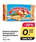 Berliner Original Knusperbrot Knusperlinchen von Spree im aktuellen Netto mit dem Scottie Prospekt für 0,59 €