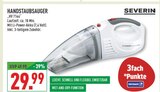 Handstaubsauger Angebote von SEVERIN bei Marktkauf Detmold für 29,99 €