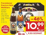 Premium Hefe Weißbiere im Angebot bei Netto Marken-Discount in Waiblingen Premium Hefe Weißbiere Angebote von Franziskaner bei Netto Marken-Discount Waiblingen für 10,99 €