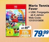 Mario Tennis Fever im Angebot bei expert in Singen Mario Tennis Fever Angebote bei expert Singen für 79,99 €