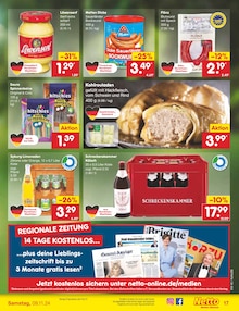 Wurst im Netto Marken-Discount Prospekt "Aktuelle Angebote" mit 54 Seiten (Leverkusen)