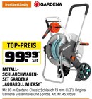 Aktuelles Metall-Schlauchwagen-Set „Aquaroll M easy“ Angebot bei OBI in Köln ab 99,99 €