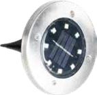 Aktuelles LED-Solar-Bodenleuchte Angebot bei Sonderpreis Baumarkt in Leipzig ab 2,49 €